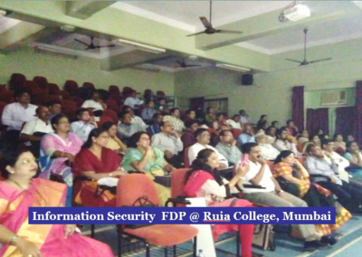 Jasmin Dawaad's Cybersecurity workshop @ Ruia College