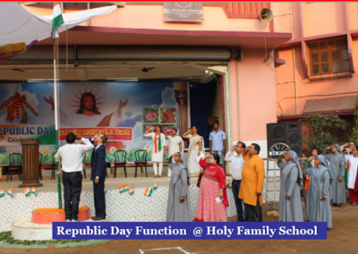 Jasmin Dawda Republic Day @Holy Family
