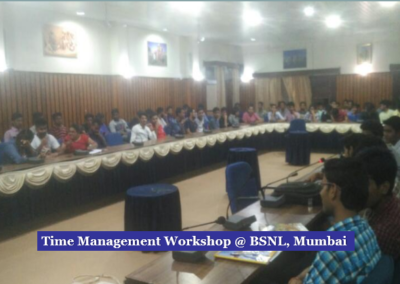 Jasmin Dawada Time Management Training @BSNL