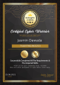 Jasmin Dawada Certified Cyber Warrior Certificate